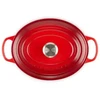 Le Creuset Cast iron puodas oval 27cm / 4.1L red