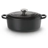 Le Creuset Bräter Signature oval 27cm juodas