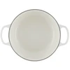 Le Creuset Cast iron puodas round Ø24cm / 4.2L baltas