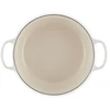 Le Creuset Cast iron puodas round Ø34cm / 12L cream color