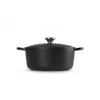 Le Creuset Cast iron puodas round Ø34cm / 12L matte juodas