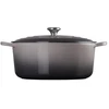Le Creuset Cast iron puodas round Ø34cm / 12L pilka