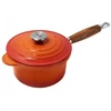 Le Creuset Cast iron sauce pan Ø18cm / 1.8L oranžinis