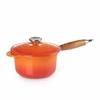Le Creuset Cast iron sauce pan Ø18cm / 1.8L oranžinis
