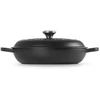 Le Creuset Cast iron shallow puodas 30cm / 3,5L mat juodas