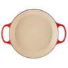 Virtuvinė Indų Rinkinys - Le Creuset Signature Ketaus Seklioji Keptuvė 350x375x110mm Vyšninė Raudona