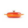 Le Creuset Gourmet Puodas su dangteliu 30 cm oranžinis