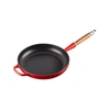 Le Creuset Ketaus keptuvė su medine rankena Ø28cm raudona