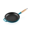 Le Creuset Ketaus keptuvė su medine rankena Ø28cm mėlyna