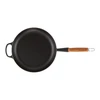 Le Creuset Ketaus keptuvė su medine rankena Ø28cm matinė juoda