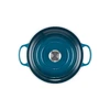 Le Creuset Ketaus puodas apvalus Ø26cm | 5,3L mėlynas