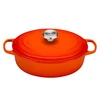 Le Creuset Ketaus puodas ovalus Ø27cm | 3,4L oranžinis