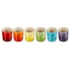 Le Creuset Kruzisu komplekts 6 gab. akmens masas 350ml dazadas krasas