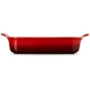 Le Creuset Stačiakampė „Heritage“ keramikos kepimo forma, 32 x 24 cm / 4 l, oranžinė 0843251103065