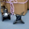 Le Creuset putojančio vyno butelių atidarytuvas SW-100 Champagne Star 7,2x4,3cm juodas nikelis