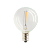 TelForceone LED lemputė E12 G40 0.5W 3V 30lm skaidrus Forever Light 6vnt.