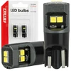LED lemputės canbus W5W T10 2020 6SMD balta 12V 24V amio-05010