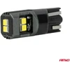 LED lemputės canbus W5W T10 2020 6SMD balta 12V 24V amio-05010