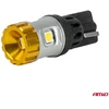 LED lemputės canbus W5W T10 3030 4SMD + 3020 1SMD balta 12V 24V amio-04990