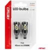 LED lemputės canbus W16W T15 2016 45SMD balta 12V 24V AMIO-04992