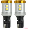 Żarówki led standard w16w t15 3030 8smd + 3020 1smd balta 12v 24v amio-04991