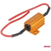 Canbus rezistorius LED lemputėms 25ohm 25w amio-04093
