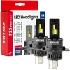 LED žibintų lemputės F25 PRO Juodas FULL CANBUS H4 H19 70W 12V 24V AMIO-04719