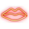 Led lampa SBS Raudona Lips Glow Neon effect