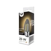 LED lemputė Kaitinimas E27 C35 2W 230V 2700K 250lm COG skaidrus Forever Light