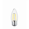 LED lemputė Kaitinimas E27 C35 2W 230V 2700K 250lm COG skaidrus Forever Light