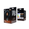 Plastrol LED lemputė Kaitinimas E27 G95 4W 230V 2000K 400lm COG dūminis Forever Light