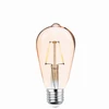 TelForceone LED lemputė Filament E27 ST64 4W 230V 2200K 400lm COG auksinis Forever Light