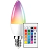 Besk 6W C37 E14 3000k RGB with remote control