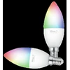 Osram LED lemputė Trust Smart WiFi LED žvakė E14 Baltas & Colour (dviejų dalių pakuotė)