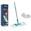 Leifheit Floor brush with foldable handle in a box Profi XL micro duo 42cm + replacement cloth Profi XL Superduster 42cm