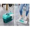 Leifheit Floor cleaning bucket Profi XL Mobile + replacement cloth Profi XL Superduster