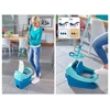 Leifheit Floor cleaning bucket Profi XL Mobile + replacement cloth Profi XL Superduster