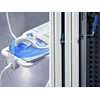 Lyginimo lenta Air Board M Compact Plus Jungle Leifheit 120x38cm balta/š.mėlyna