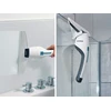 LEIFHEIT Vacuum Window Cleaner Nemo with Shower Cabin Cleaner and Wall Holder