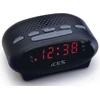 LENCO ICR-210 FM-Uhrenradio &amp; Radiowecker. juodas