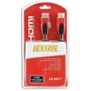 Lexton HDMI M - HDMI M laidas, 1.5m, v1.4, nyl.