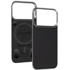 Dėklas Liavec Carbon Layer Magsafe Aramid Fiber Cover skirtas Apple iPhone 17 Pro Max juodas