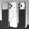 Dėklas Liavec Carbon Layer Magsafe Aramid Fiber Cover skirtas Apple iPhone 17 Pro juodas