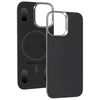 Dėklas Liavec Carbon Layer Magsafe Aramid Fiber Cover skirtas Apple iPhone 17 juodas