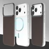 Dėklas Liavec Carbon Layer Magsafe Aramid Fiber Cover skirtas Apple iPhone 17 Pro Max auksinis