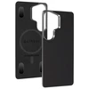 Dėklas Liavec Carbon Layer Magsafe Aramid Fiber Cover skirtas Samsung Galaxy S26 Ultra juodas