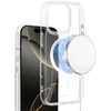 Liavec Glossy Magsafe Clear dėklas skirtas Apple iPhone 16 Pro Max baltos spalvos