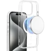 Liavec Glossy Magsafe Clear dėklas skirtas Apple iPhone 15 Pro Max baltos spalvos