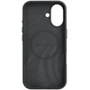 Liavec Silky dėklas su Metal Camera Frame skirtas Apple iPhone 17 juodos spalvos