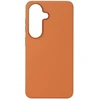 Liavec Silky dėklas su Metal Camera Frame for Samsung Galaxy S26 Plus oranžinės spalvos